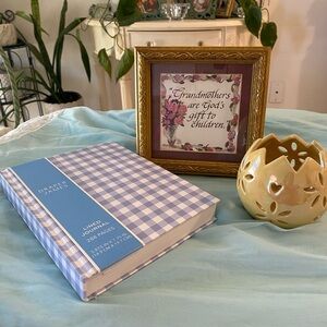 PICTURE FRAME/JOURNAL/CANDLE HOLDER